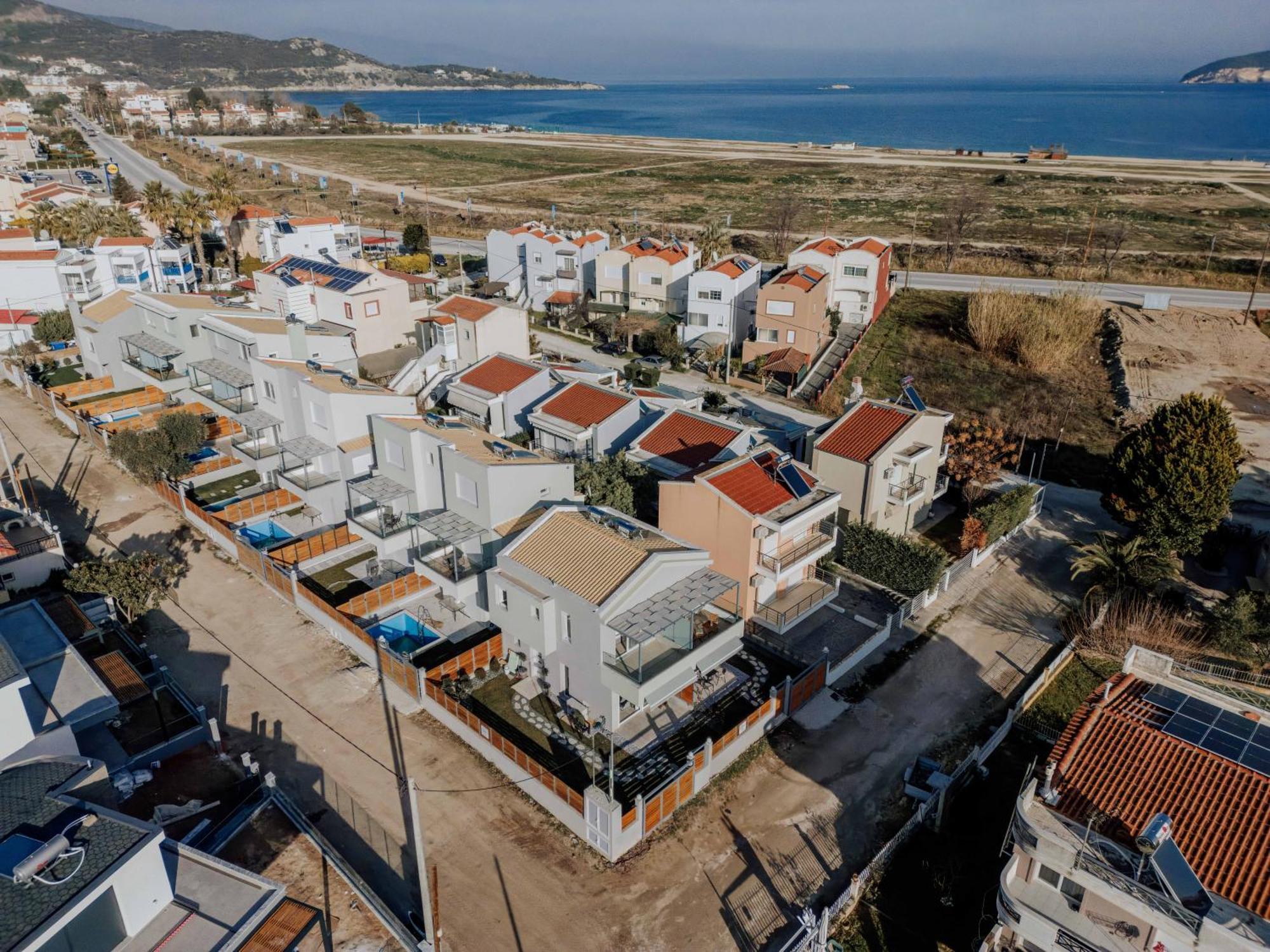Aegean Twin Houses Nea Iraklitsa Eksteriør bilde